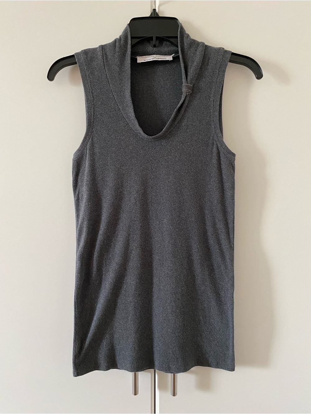 Brunello Cucinelli for Bergdorf Goodman Sleeveless Top